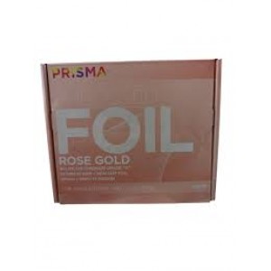 Prisma Embossed Rose gold Foil 120mm x 100m